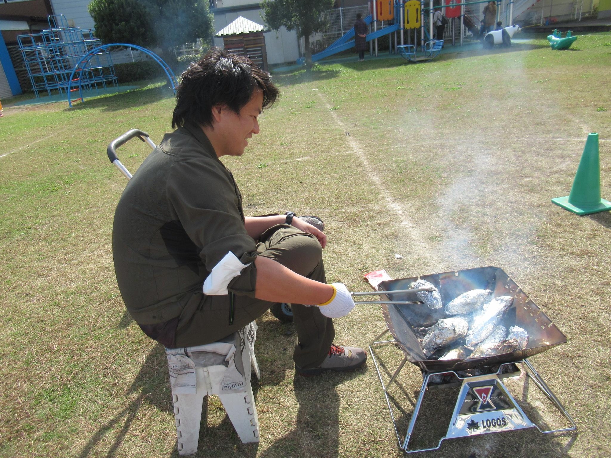 焼きイモ食べたよ